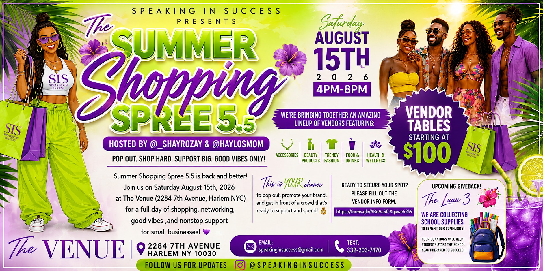 Summer Shopping Spree