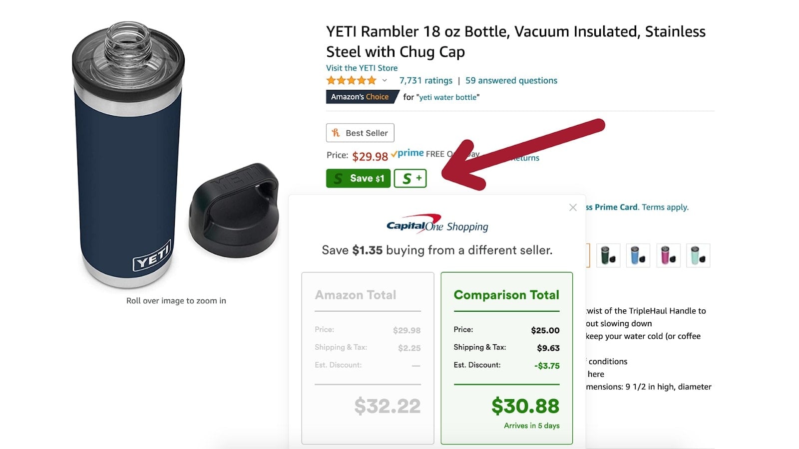 Capital One Shopping - Price Comparison Tool