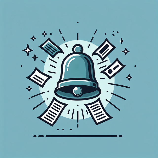 notification bell with coupons and discounts popping out