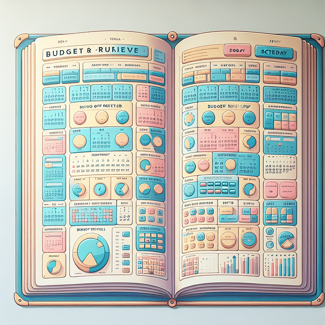 calendar with scheduled budget reviews