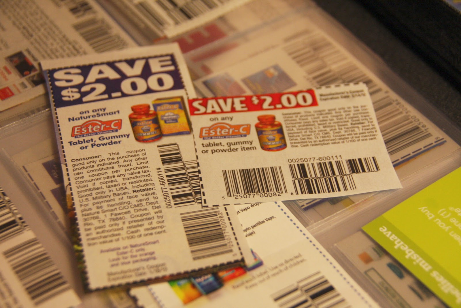 Newspaper coupon inserts