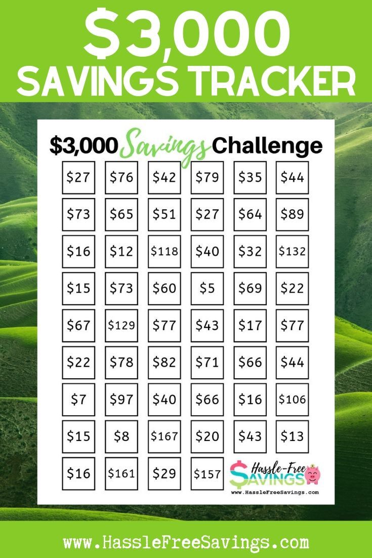 money-saving challenge