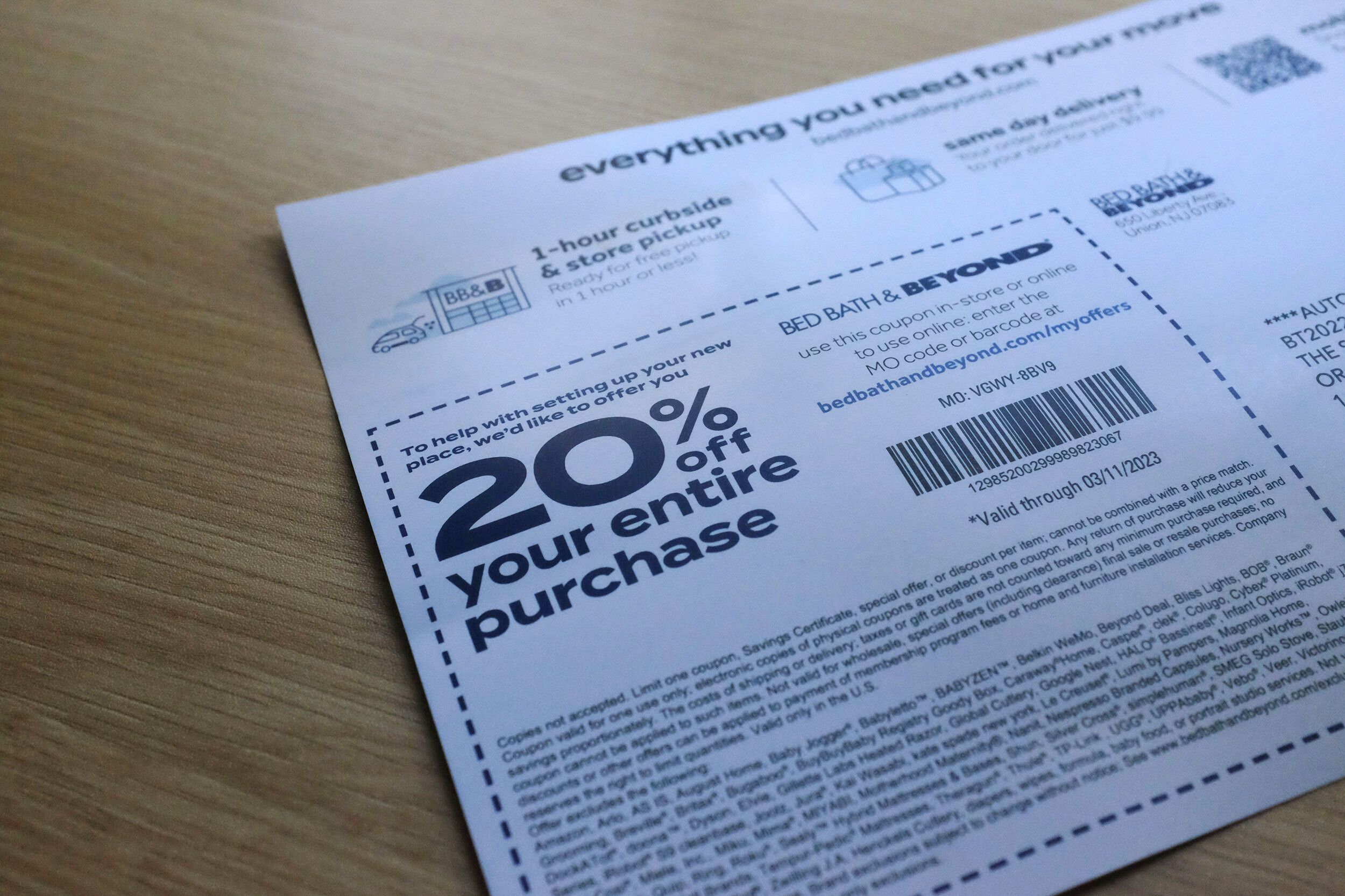 strategic shopping list with coupons