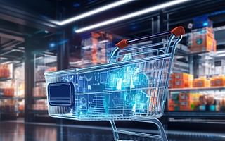 Where are smart shopping carts being utilized in retail?
